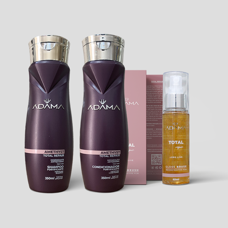 Total Repair Luminous - Home Professional Pós tratamento assepsia e condicionamento fortificante, mais brilho e proteção